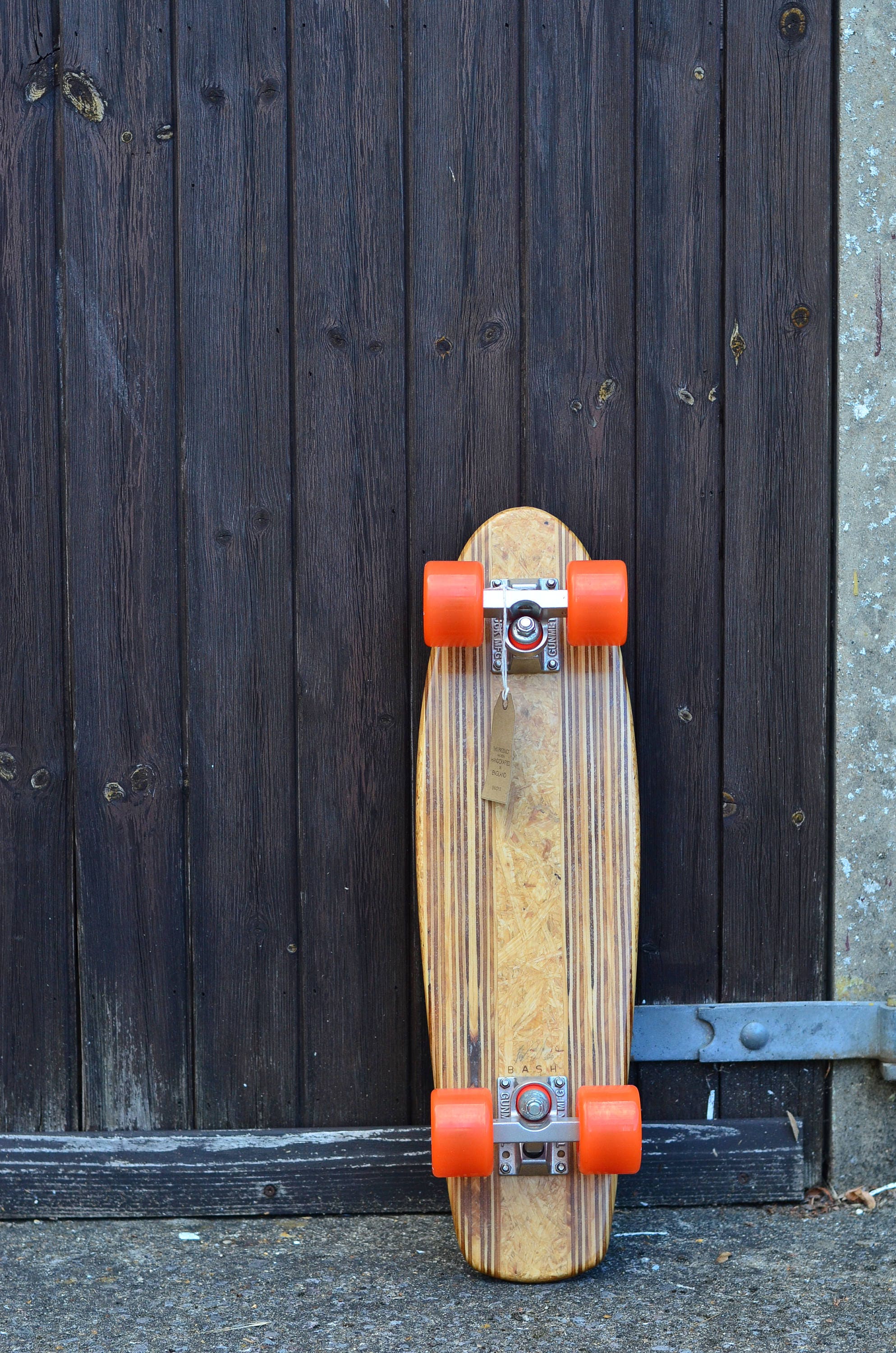 penny skateboard made from reclaimed timber 100 eco friendly