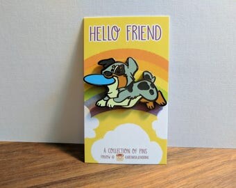 Australian Shepherd Blue Merle - Hard Enamel Pin!