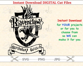 Download Make Your Own Harry Potter Ravenclaw Crest House Quote PNG SVG