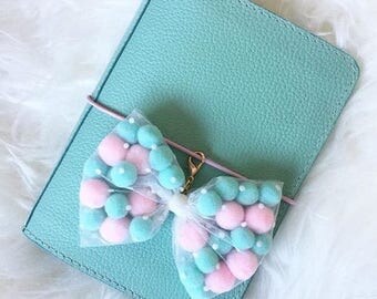 Pastel Mint Leather Traveler's Notebook Cover NAYAdori /Midori style notebook cover/ Leather Journal / Fauxdori/ - Wide Fit