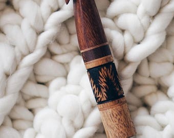 1 Wood Crochet Hook-Smooth-Handmade-Great For Your Large