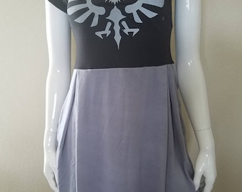 Legend of Zelda Babydoll A-Line Dress with pockets