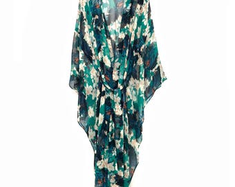 PRC6420 Avatar Pure Silk Maxi Kaftan