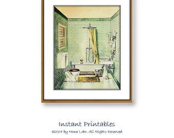 Bathroom vintage | Etsy
