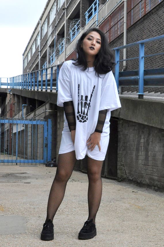 oversized rock tshirt