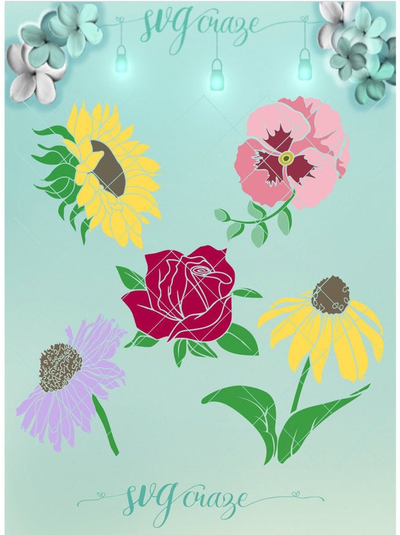Free Free 200 Flower Decal Svg SVG PNG EPS DXF File