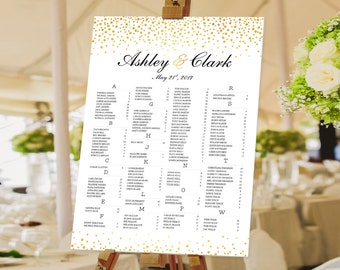 Rush 12 Hours, Wedding Seating Chart Poster, Wedding seating chart alphabetical, Wedding Seating Chart, Boho Wedding Seating Chart USWC0201