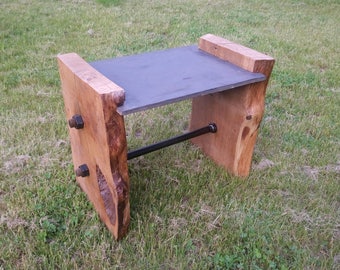 Rustic Small Stable Oak + Ceramic Top