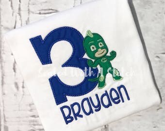 PJ Masks Birthday Shirt