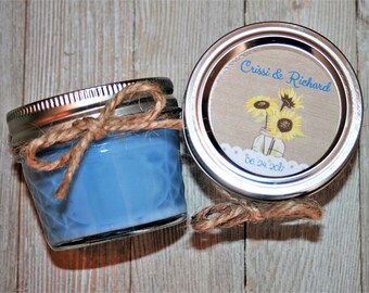 Bridesmaid Maid of Honor Soy Candle Gift | Will You Be My Bridesmaid Candle, Maid of Honor Candle, Mason Jar Candle, Wedding Candle Gift
