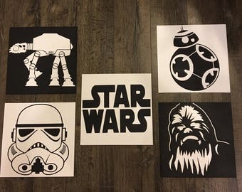 Star wars painting | Etsy