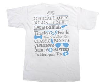 Sigma Delta Tau Preppy Game Day Shirt