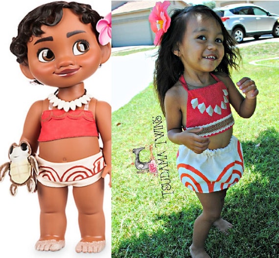 Baby Moana Costume Baby Moana Birthday Moana Outfit Toddler