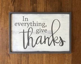 Give thanks | Etsy