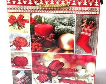 1 pouch, gift Christmas 12 x 15 x 5, 5cm