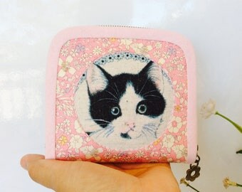 Cat wallet | Etsy