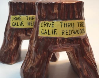 S&P Shakers Giant Sequoia "Tunnel Tree" 70s Retro