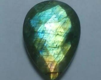 Labradorite Pear Shape Faceted Briolette 25 MM