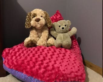 stuffed animal bean bag storage, stuffed animal storage, bean bag chair cover, childs soft toy storage bag
