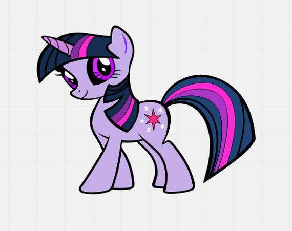 Download My Little Pony Svg, Twlight Svg File, Svg Cutting File ...