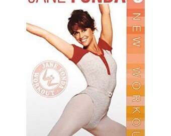 Jane Fonda's New Workout DVD, Workout with Jane Fonda, aerobic workout DVD, Weight Loss DVD