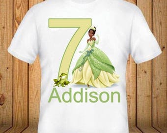 Free Free 185 Princess And The Frog Birthday Shirt Svg SVG PNG EPS DXF File