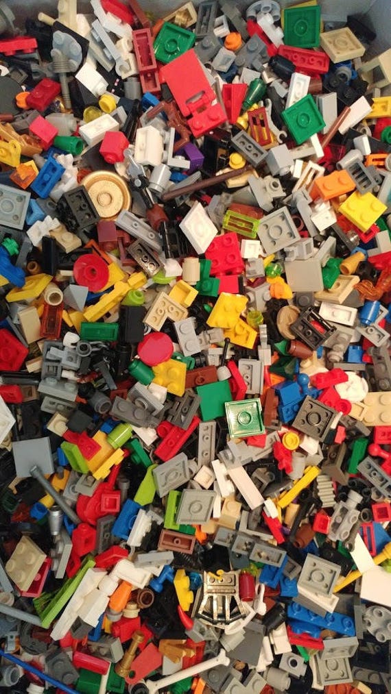 Bulk Lego Lot Of Over 1000 Small Pieces Great For Detail