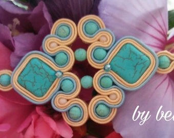 Toasted and turquoise bracelet