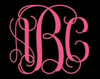 Iron on transfer, iron on monogram, graduation gift, monogram, monograms, monogram iron on, monogram iron on transfer, iron on monogram