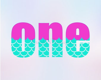 Birthday Girl svg, First Birthday svg, Mermaid svg, Mermaid scales svg. Cutting file for Cricut and Silhouette . SVG, PNG, DXF