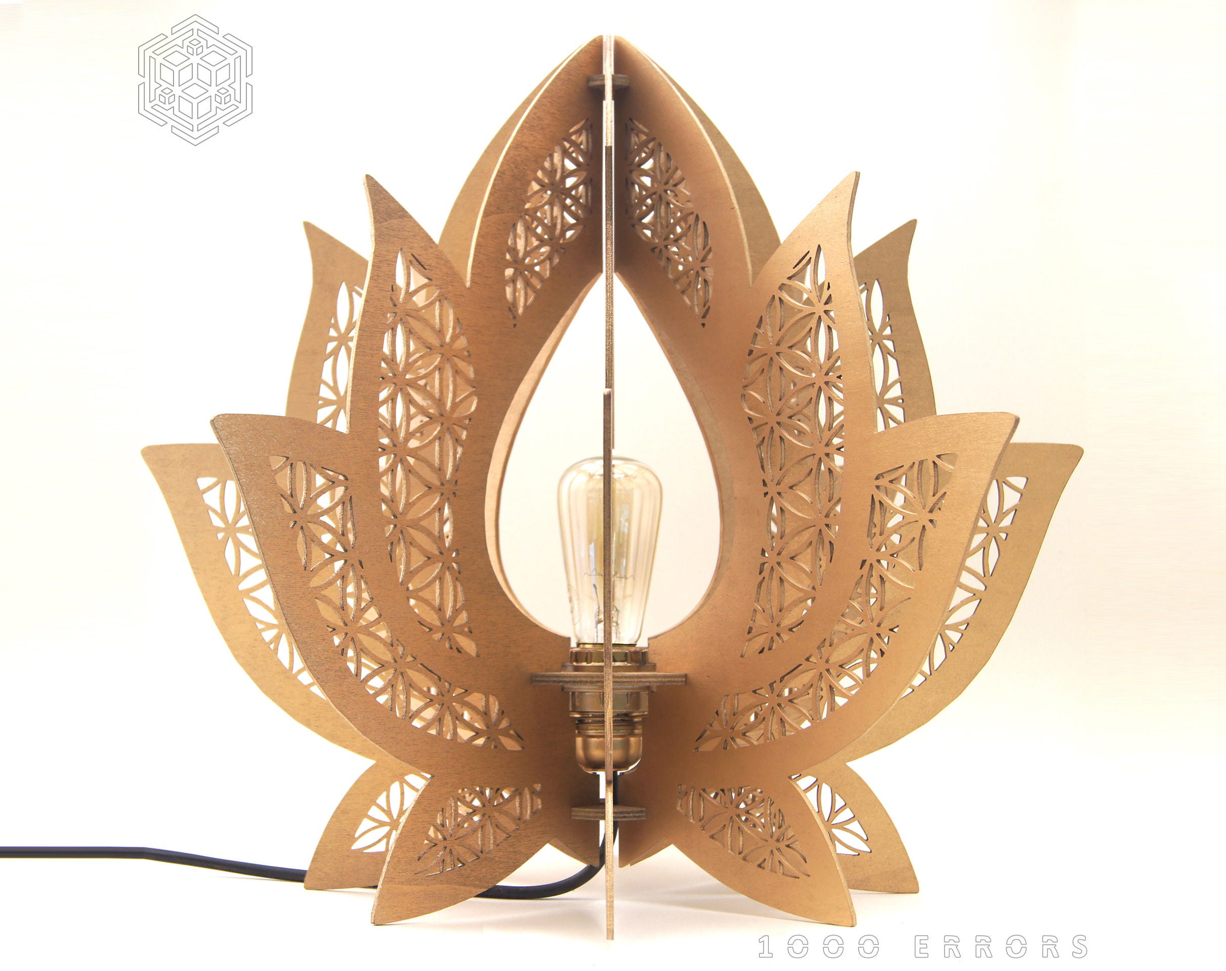 Lotus Flower Of Life Lamp