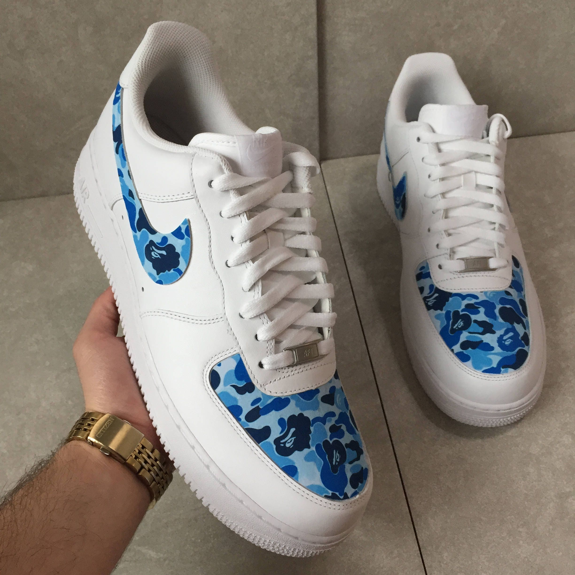 air force camo shoes