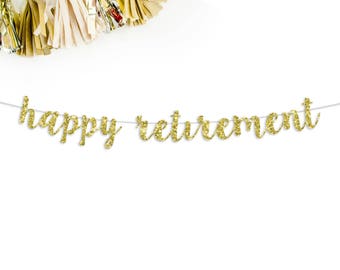 retirement banner