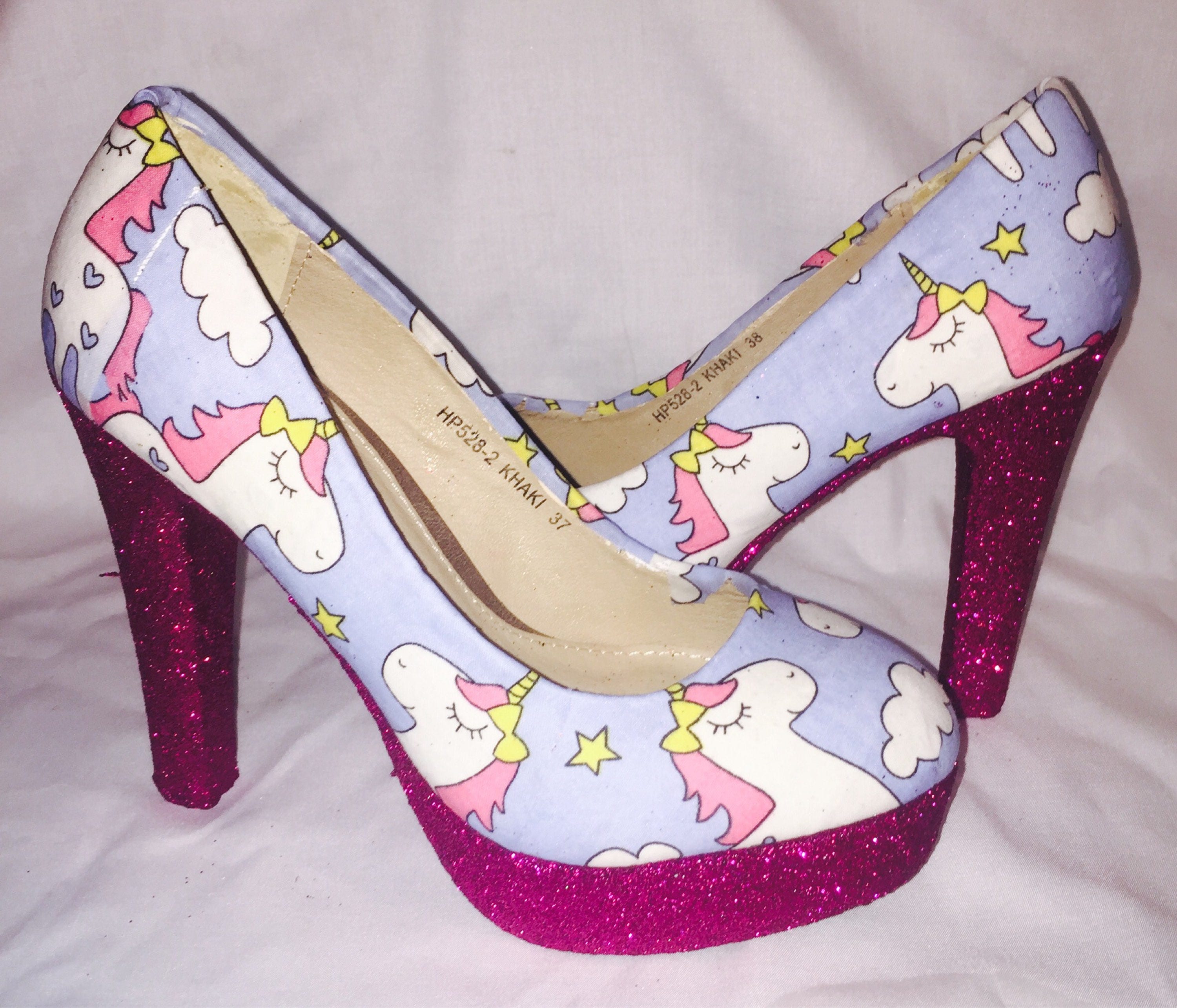  Unicorn  shoes  heels  sizes uk 3 8