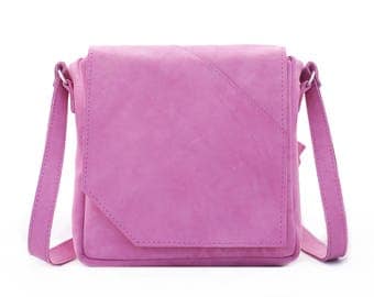 Pink crossbody bag "Rose"