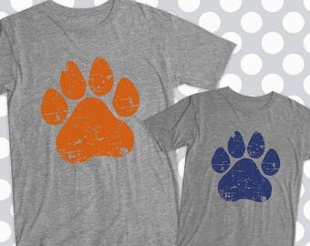 Tigers svg, Tiger Paw SVG, Paw svg, svg, Wildcats, Tigers, bobcats, kats, cats, cougars, coogs, dxf, svg, png, cricut files, commercial use