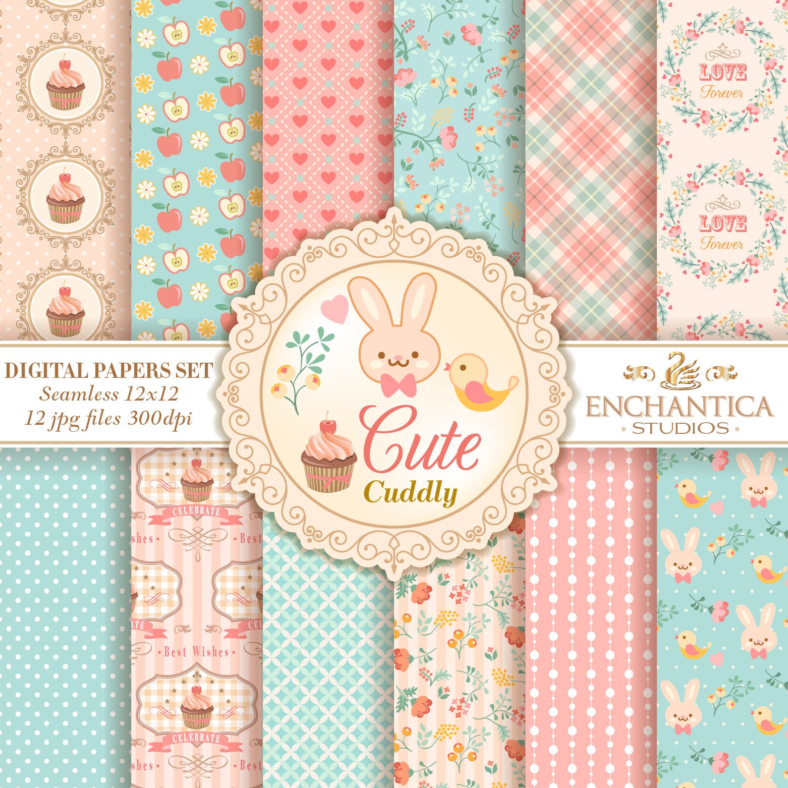 Cute Digital Paper Digital Paper Cute Cute Digital Pattern