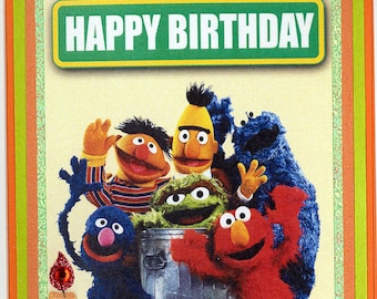 Printable Sesame Street Birthday Banner Digital Download