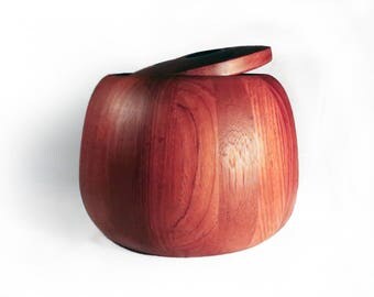 Jens Quistgaard teak ice bucket for Dansk
