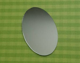 56mm blank mirror unframed embellish decoden add to kawaii phone case cabochon jewelry scrapbook hair accessories home decorate phone decor