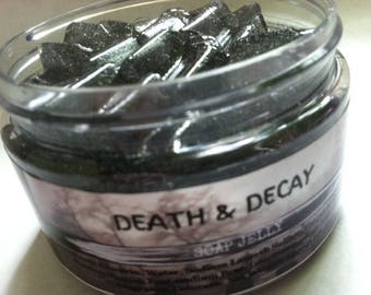 Death & Decay Soap Jellies. Shower Jelly. Lush Type.