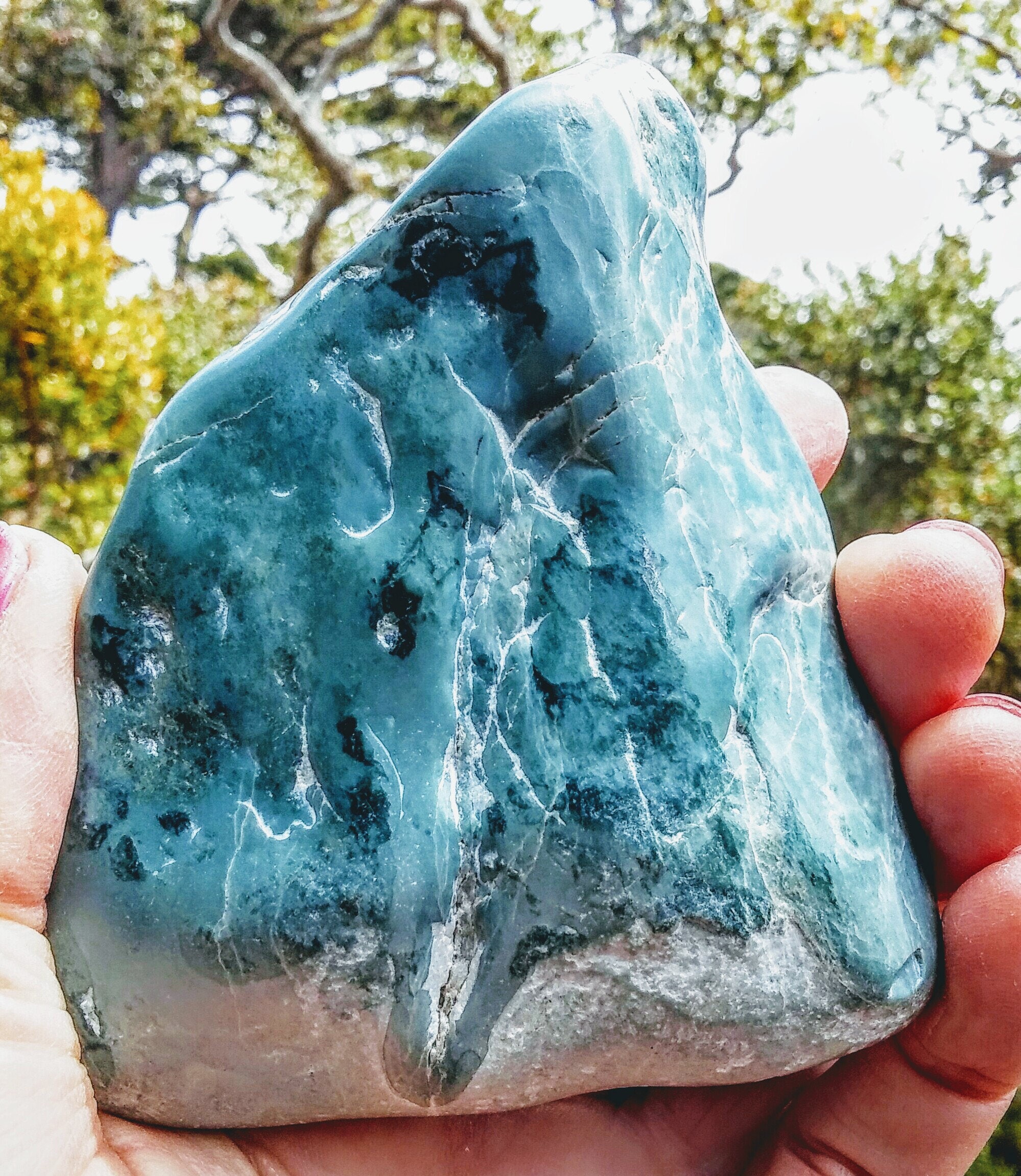 Rare BLUE Jade