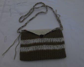 knit lining fabric Crossbody bag