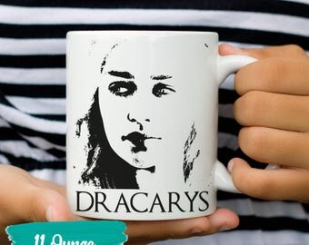 Game Thrones Gift Game Thrones Dragons Game Thrones Mug Game Thrones Dany Khaleesi Dragon Gift GOT Dragon Gift Game Thrones Dracary