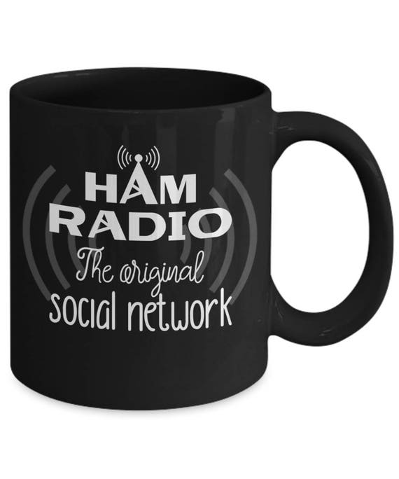 Ham Radio Original Social Network Mug Funny Coffee Cup