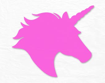 Download Unicorn SVG unicorn face Dxf Png Jpg Silhouette Cricut