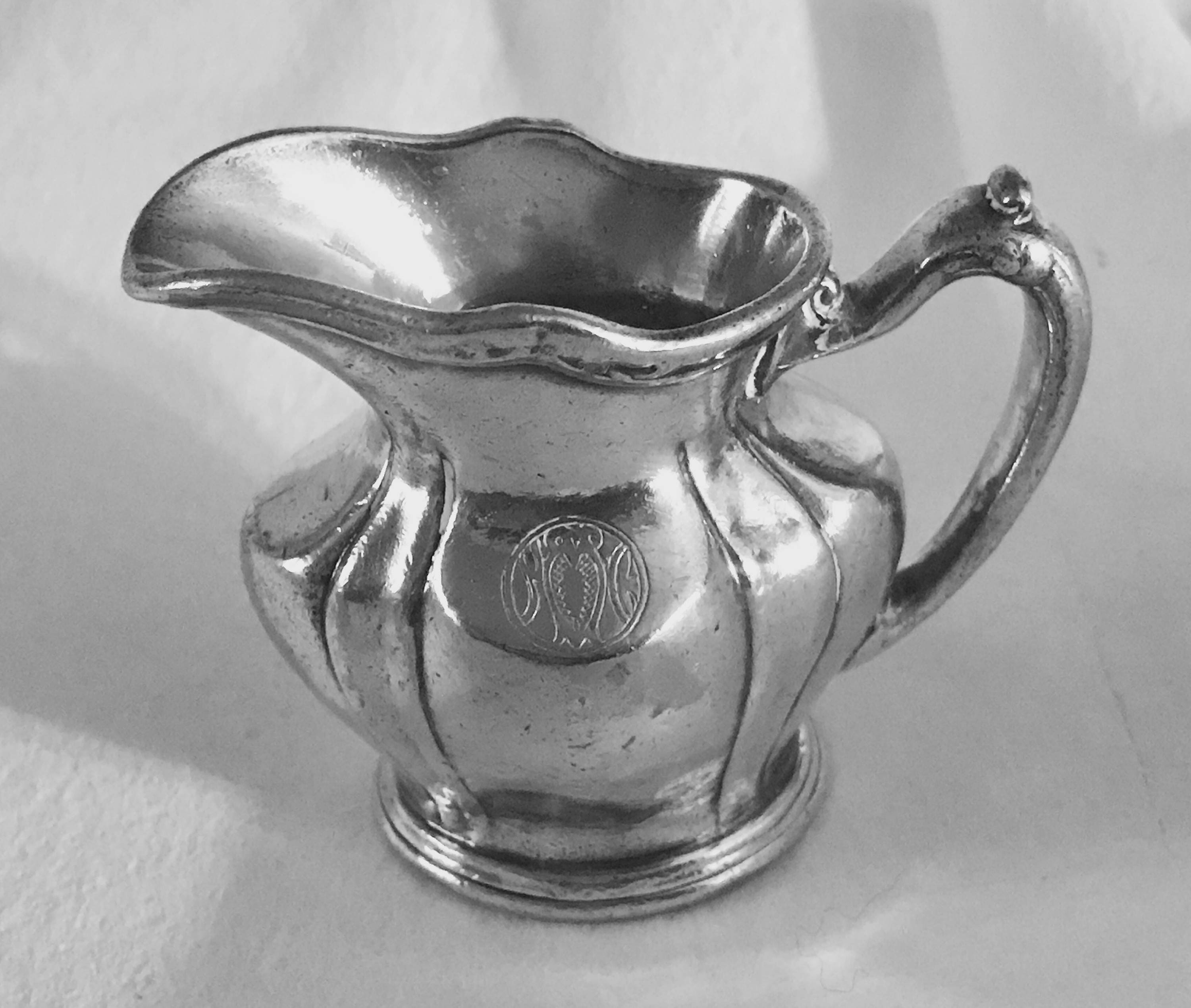 Reed and Barton Silver Soldered 0104H 2oz Individual Creamer