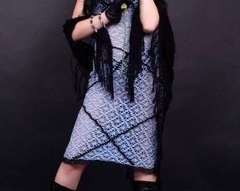 Handmade knitted dress