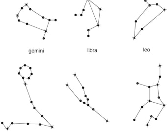Zodiac Constellation Vinyl