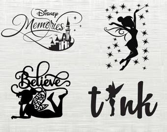 Download Tinkerbell silhouette | Etsy